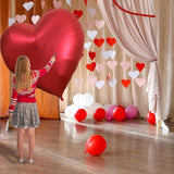 60 Inch Large Red Heart Balloon Huge Love Valentines Wedding Party Decor 1 Pc