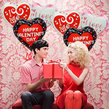 Happy Valentines Day Balloons 18 Inch Heart I Love You Valentines Party Decor 15 Pcs