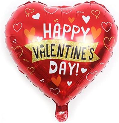 12 Pcs Valentines Day Heart Balloons I Love You 18 Inch Wedding Birthday Party Decor