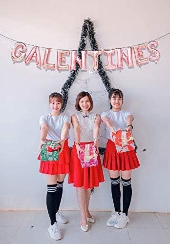 Galentines Balloons Valentines Day Balloon Banner Decorations for Party Supplies