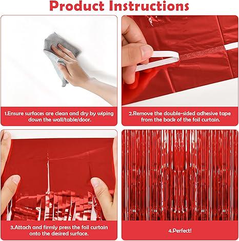 Valentines Day Decor Backdrop Banner for Wall Door Indoor Outdoor Party Decor