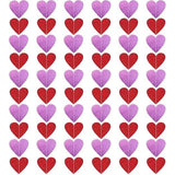 6 Pack Pre Strung Glitter Heart Garland Banners Red Pink Valentines Party Decor