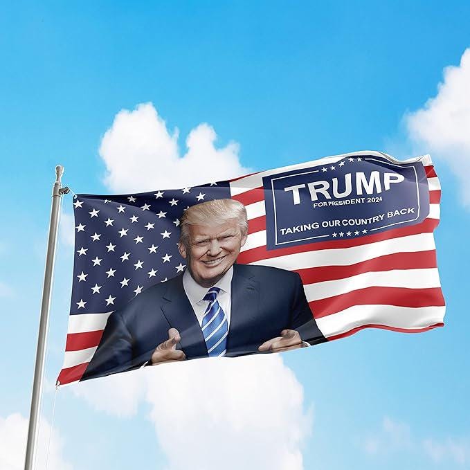 Donald Trump Still My President USA MAGA Republican 3x5 Foot Flag Banner