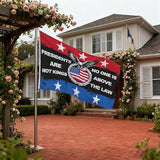 Presidents Are Not Kings Flag Protect Democracy Political Protest Outdoor Banner