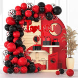 I Love You Balloons 3 Pcs Red Heart Letter Foil Balloons Banner for Valentines Day Wedding Party