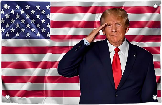 3x5 Trump 2026 Flag Large American President Republican Banner Indoor Outdoor Decor