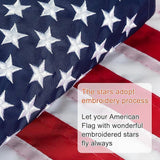 American Garden Flag 12x18 Inch Small Patriotic Yard Flags Outdoor Presidents Day Decor
