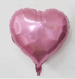 30 Pcs Pink Heart Balloons 18 Inch Foil Love Valentines Wedding Party Decor