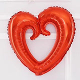 40 Inch Red Heart Foil Balloons Valentines Love Wedding Party Decor 2 Pcs