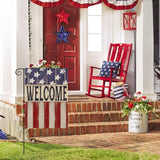Colorlife Patriotic President Day Garden Flag Double Sided Yard Decoration