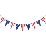 American Stars Stripes Flag Bunting Triangle Banner Patriotic Party Decoration President Day