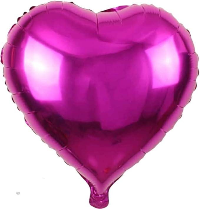 XL Pink Heart Balloon Large Heart Foil for Valentines Wedding Birthday Party Decor