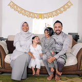 Jute Ramadan Mubarak Banner Moon Star Mantel Fireplace Home Decorations
