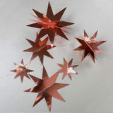 Rose Gold Star Garland Twinkle Hanging Decorations Baby Shower Birthday Ramadan Party