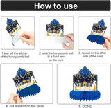 9 PCS Ramadan Table Decorations Eid Mubarak Centerpieces Table Decor for Home Office