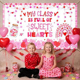 My Class is Full of Sweethearts Valentines Day Classroom Party Banner