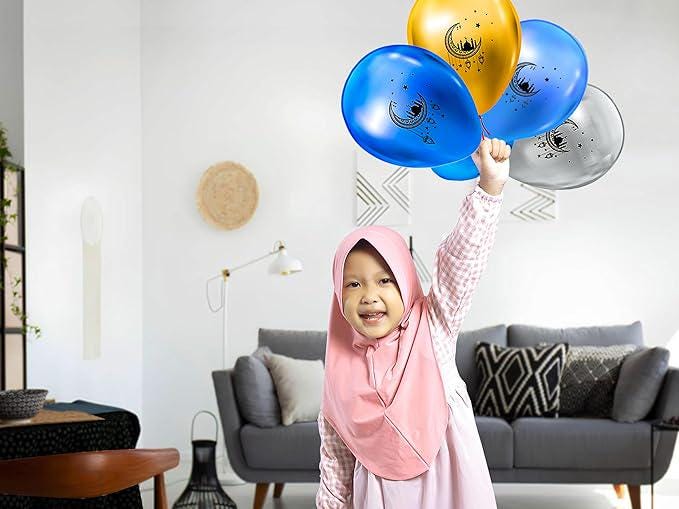 Ramadan Mubarak Balloons Home Decorations Eid Gifts for Kids زينة رمضان كريم