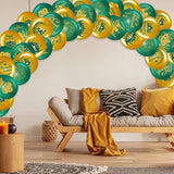 40 Pcs Ramadan Mubarak Balloons Green Gold Eid Latex Party Decor for Home