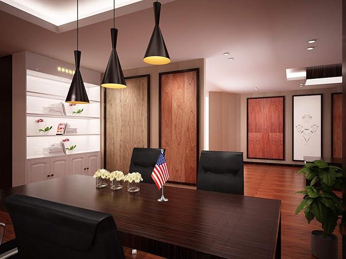 American USA Table Flag: Patriotic Office Desk Decor