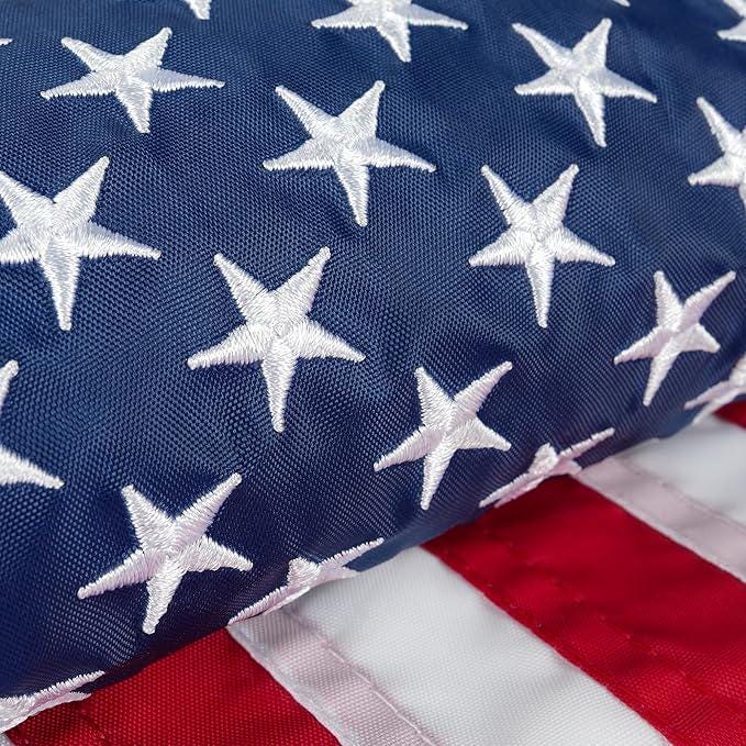 Small American Flag 12.5x18 Inch Boat Nylon Flag Brass Grommets President Day Decor