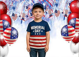 7x5ft US Flag President Day Photography Background Patriotic Party Banner