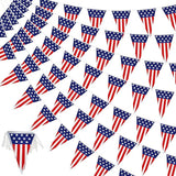 58Ft USA Flag Pennant Banner President Day Red White Blue Stars Stripes Party Decorations