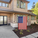 12x18 Inch American Garden Flags Double Sided Vivid Yard Patriotic Presidents Day Decor