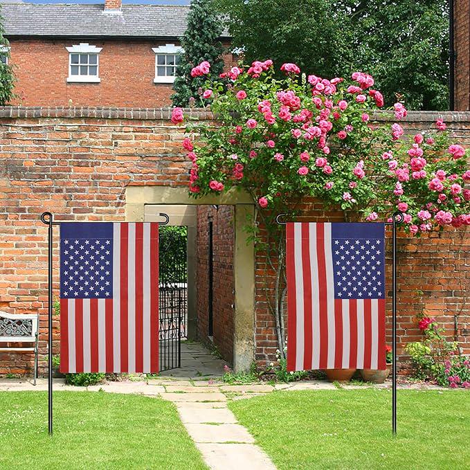 12x18 Inch American Garden Flags Double Sided Vivid Yard Patriotic Presidents Day Decor