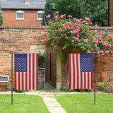 12x18 Inch American Garden Flags Double Sided Vivid Yard Patriotic Presidents Day Decor