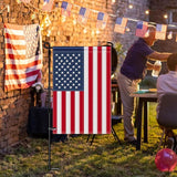 American Garden Flag 12x18 Inch Small Patriotic Yard Flags Outdoor Presidents Day Decor