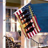 Veteran Flag Double Sided Patriotic American Yard Garden Decoration