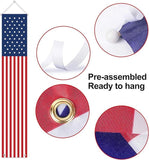 President Day Banner Patriotic Yard Sign Memorial Party Decoration