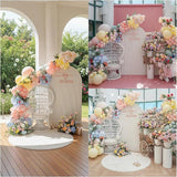 180pcs Pastel Pink Green Blue Balloon Garland Kit Sage Baby Shower Party