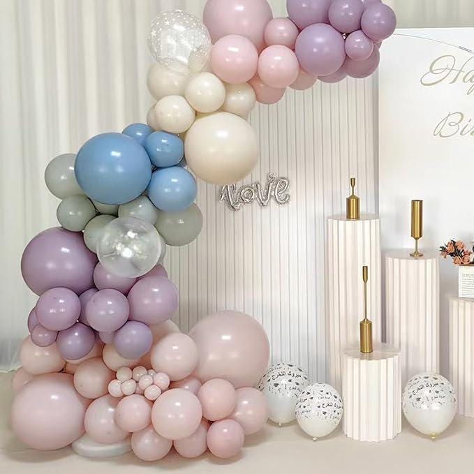 Dusty Pink Balloon Garland Arch Kit Different Sizes Baby Shower Birthday Party