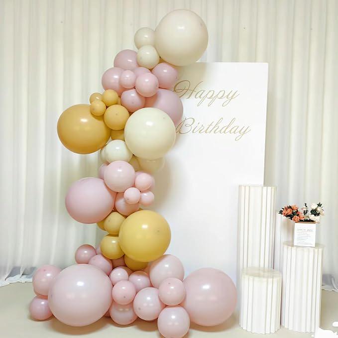 Dusty Pink Balloon Garland Arch Kit Different Sizes Baby Shower Birthday Party