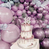 140pcs Dusty Purple Balloon Arch Kit Lavender Boho Baby Shower Birthday Party