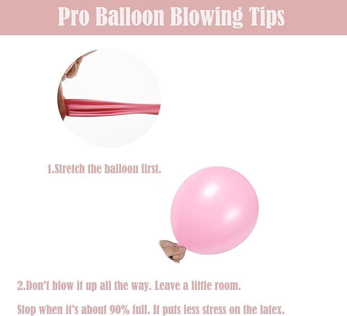 Sage Green Pink Gold Balloon Arch Kit for Birthday Baby Shower Wedding