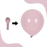 Pearl Dusty Pink Balloon Arch Double Stuffed Blush White Baby Wedding Party