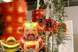 10pcs Chinese New Year Being Rich Foil Balloons 2026 Lucky Spring Festival Decor