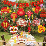 2025 Chinese New Year Decorations Banner Snake Year Spring Festival Hanging Swirls