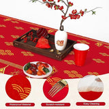 2 Pcs 2026 Chinese New Year Tablecloths 54x108 Inch Horse Spring Festival Party Decor