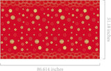 1 Pack Chinese New Year Plastic Tablecloth 54x87 Inch Rectangular Party Table Cover