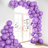 Purple Balloon Arch Kit Light Lavender Garland for Birthday Wedding Baby Shower Decor