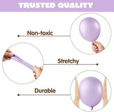 Pastel Purple Balloon Arch Kit: 150pcs Party Decorations