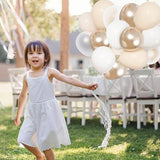 164PCS White Sand Champagne Gold Balloon Garland Kit Balloons for Party Decor