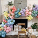 Pink Blue Green Balloon Arch Kit Pastel Baby Shower Wedding Birthday Party