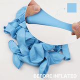 Light Blue Balloons 85pcs Mixed Sizes Pastel Sky Balloon Arch Kit Party Decor