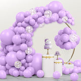Pastel Purple Balloon Arch Kit: 150pcs Party Decorations