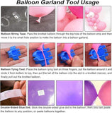 Wednesday Balloon Garland Arch Kit 133pcs Black Chrome Purple Party Decorations