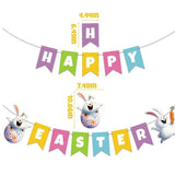 Easter Banner Party Decorations for Classroom Home Indoor Outdoor Supplies